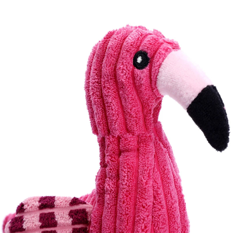 Jouets couineurs en forme d'animaux, jouets en peluche pour chiens, jouets mignons en velours côtelé résistants aux morsures pour petits et grands chiens, accessoires pour chiots et animaux de compagnie
