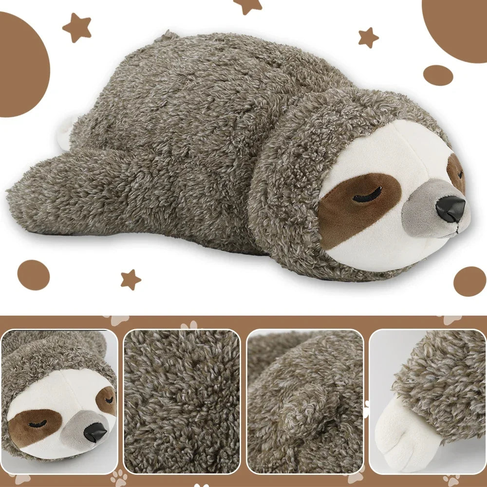 Cadeau de Noël pour chien, jouet pour chiot paresseux avec battement de cœur pour soulager le stress, apaiser et aider au sommeil, jouets pour l'entraînement en cage des chiots