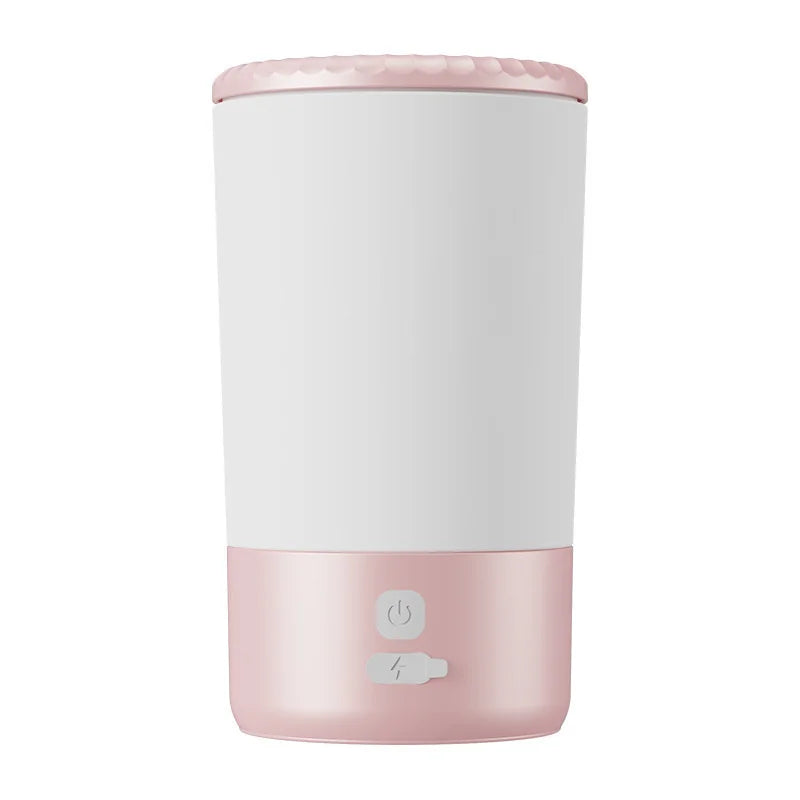 Lave-Pattes Automatique pour Animaux, Nettoyeur Portable pour Chiens et Chats avec Brosse en Silicone Douce, Rechargeable USB-C, Étanche