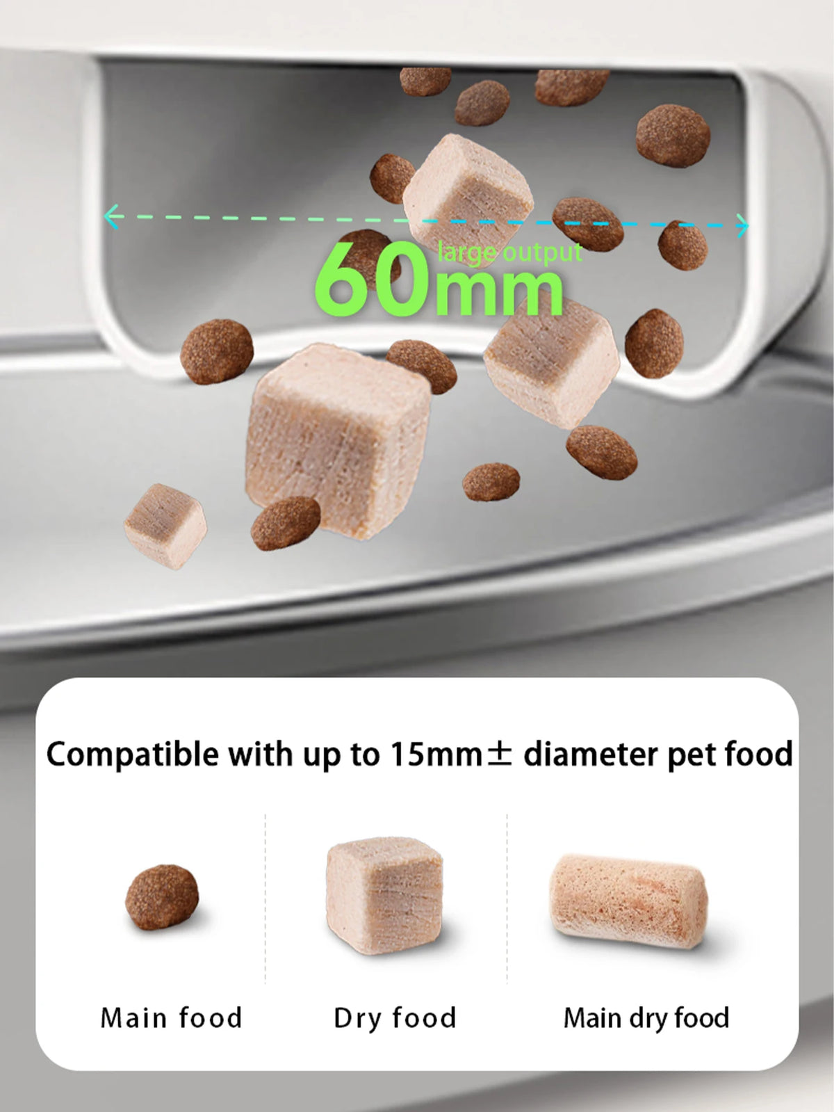 Distributeur automatique de croquettes pour chat avec caméra, distributeur intelligent de nourriture pour animaux de compagnie, WiFi 2.4G/5G, contrôle via l'application Tuya, accessoires pour chats et chiens